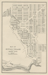 Map Showing the Inner Lots of Buffalo. Source